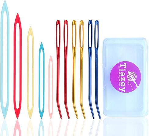Assorted Yarn Needles,Large Eye Tapestry Weaving Needles Darning Crochet Wool Finishing Knitting Needles for Thick Bulky Yarn in Saudi Arabia