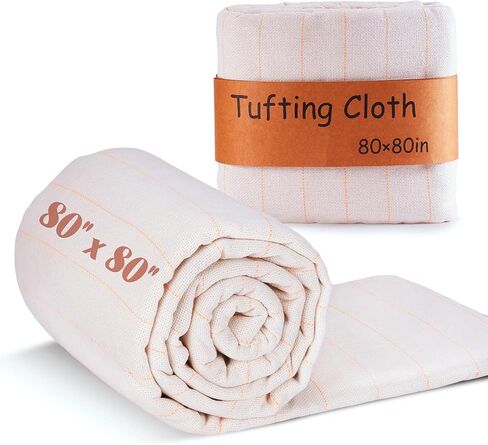 BESGEER 80×80 Inch Marked Monks Primary Tufting Cloth for Rug Making in Kuwait