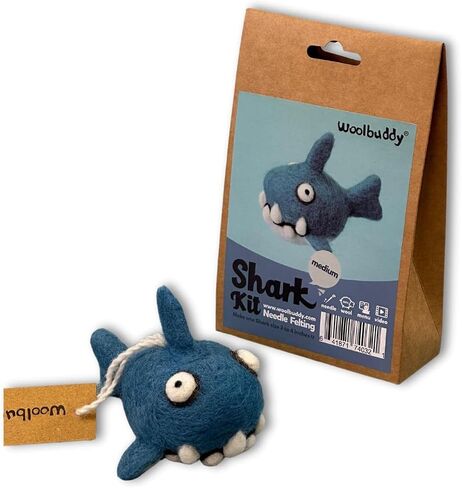 Woolbuddy Needle Felting Kit Starter Set, 24 Colors, White Core Wool & Tool in Kuwait