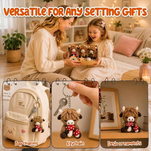 Voduynl Beginner Needle Felting Kit (Cow) in Saudi Arabia