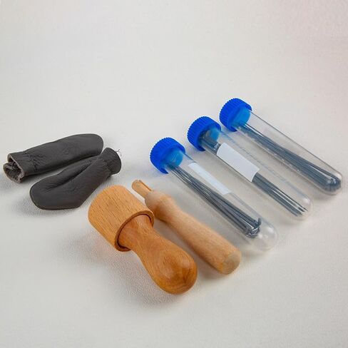 CATOPIA Wool Felting Needles, Wool Felting Tools, Wool Felting Supplies, Poking Needle Storage Box, Needle Box. Including 1 Premium Three-Needle Pen with 3 Needles and 30Pcs Needles in 3 Sizes. in Saudi Arabia