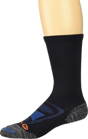 Merrell Men's 1 Pack Cushioned Zoned Light Hiker Socks (Low/Quarter/Crew Socks) in Saudi Arabia
