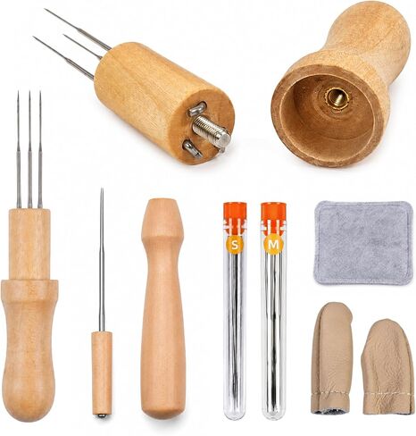26-Piece Needles Felting kit Tools Needles Wool Felting Soft Needle Felting Pad with 2 Sizes Felting Needles for Needle Felting Craft DIY in Saudi Arabia