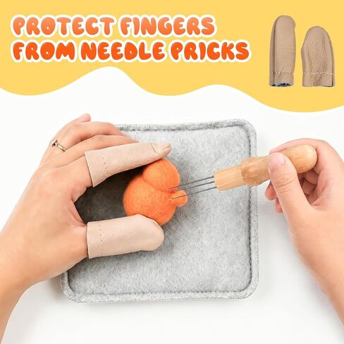 26-Piece Needles Felting kit Tools Needles Wool Felting Soft Needle Felting Pad with 2 Sizes Felting Needles for Needle Felting Craft DIY in Saudi Arabia