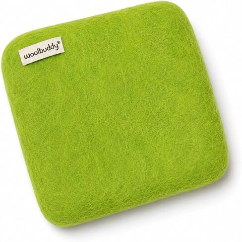 Woolbuddy Needle Felting 100% Woolen Mat (Light green) in Saudi Arabia