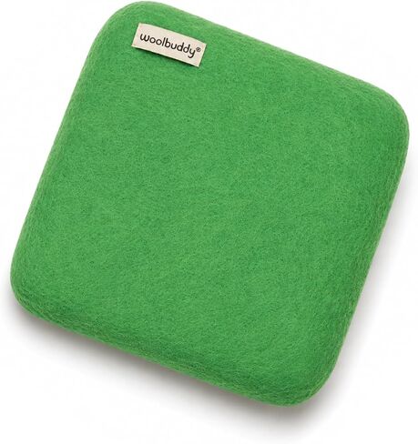 وسادة التلبيد بإبرة Woolbuddy، حصيرة التلبيد بالإبرة، لوازم التلبيد بالإبرة، بديل وسادة الرغوة، حصيرة اللباد الصوف، مصنوعة من صوف التلبيد، للتلبيد بالإبرة، التلبيد الرطب والتلبيد ثلاثي الأبعاد، 10 × 10 × 1.5 بوصة in Kuwait