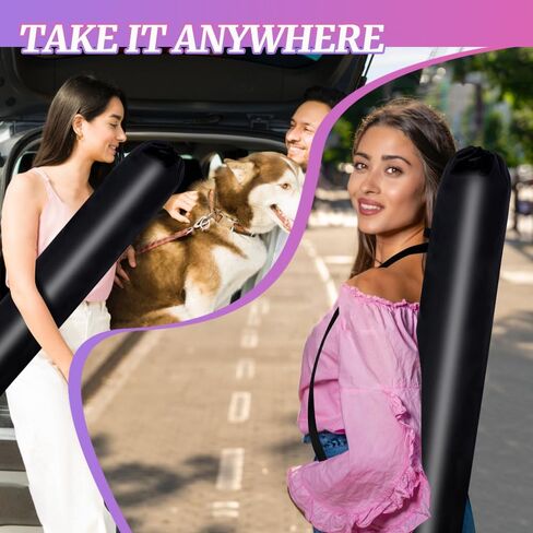 Puzzle Mat Roll Up for 1500 Pieces, Felt Puzzle Board Alternative Gift Set with 4 Sorting Trays and Inflatable Tube, Premium Puzzle Saver Mat for Storage, Portable Puzzle Rolling Mat in Kuwait