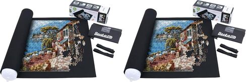 Becko US 1500 Piece Jigsaw Puzzle Mat Roll Up with Drawstring Storage Bag in Saudi Arabia