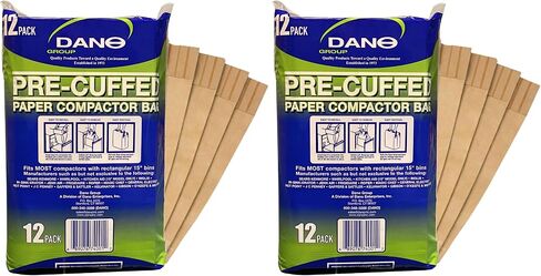 Dano Pre-Cuffed Compactor Bags in Kuwait