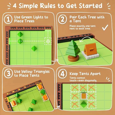 GiiKER Camp GURU 6x6 Logic Puzzle Game, 600 Challenges, Ages 6+ in Saudi Arabia