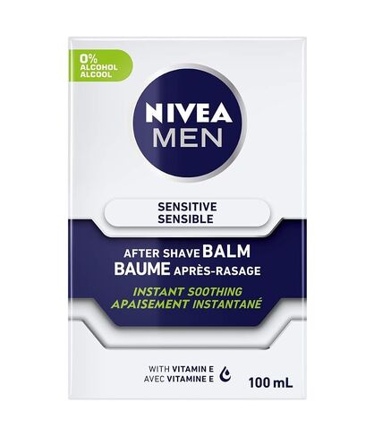 NIVEA FOR MEN Sensitive Post Shave Balm 3.30 oz (Pack of 5) in Kuwait