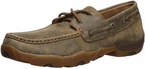 Twisted X Men's Lace-Up Chukka Driving Moc with CellStretch in Kuwait