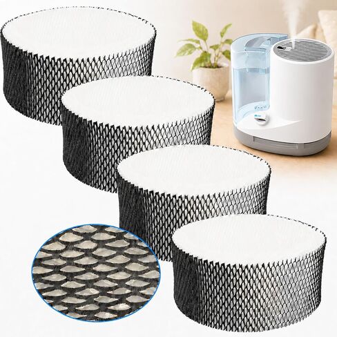 HWF62 Humidifier Filter for Holmes HM1300 SCM1100 HM1761 HWF-62 Filter Replacement (4 Pack) in Kuwait