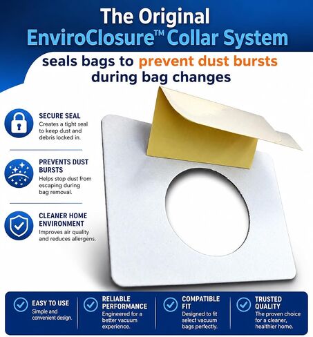 EnviroCare Replacement Vacuum Cleaner Bags made to fit Kenmore Canister Type C or Q 50555, 50558, 50557 and Panasonic Type C-5 9 pack in Kuwait