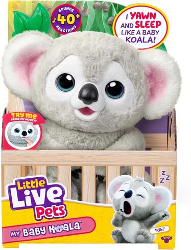 LITTLE LIVE PETS My Baby Koala Kiki, Koala Stuffed Animal in Saudi Arabia