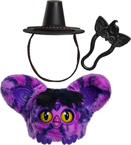 KPop Demon Hunters Furby Furblets Derpy Tiger, Collectible 3" Mini Plush Electronic Toy in Saudi Arabia