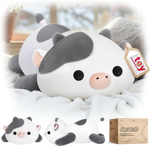 Mewaii Black Cat Plush Pillow Cute Plushies, Squishy & Huggable, 13 in in Saudi Arabia