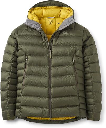 Rab Men's Electron Pro 800-Fill Down Hooded Jacket for Climbing & Mountaineering in Kuwait