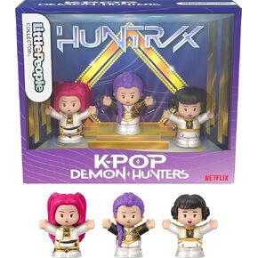 Little People Collector Kpop Demon Hunters: HUNTR/X Special Edition Set for Movie Fans, 3 Figures in a Display Package in Saudi Arabia