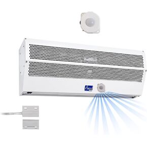 Awoco 24" Super Power 2 Speeds 800 CFM Unheated Commercial Indoor Air Curtain, CE Certified, 120V Unheated with Shutoff Delay Magnetic Switch for Swinging Doors in Saudi Arabia