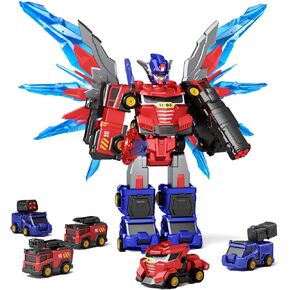Dimoarch Magnetic Transform Robot Toys for 4 5 6 7 8 Year Old Boys in Kuwait