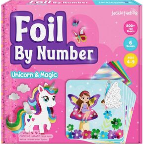 jackinthebox Foil by Number Vehicle,Foil Art Crafts Kit,Girls Toys Ages 4–8 in Kuwait