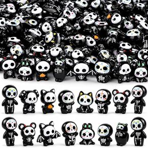 Celltestria 60pcs Halloween Mini Figurines Resin Ghost Toys in Kuwait
