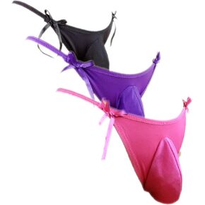 SISSY pouch panties men's girlie thong G-string male hipster briefs underwear sexy for men in Kuwait