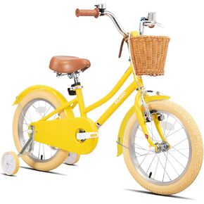 KEANO Retro Kids Bike for Girls 2-12 Yrs, 12-20 Inch with Basket in Kuwait