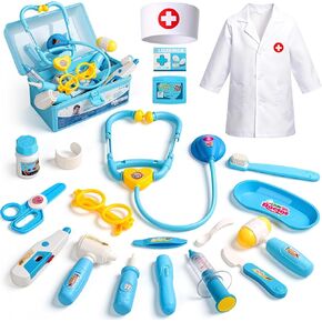 Doctor Kit for 3-5, 21 PCS Pretend Play Set Toys in Kuwait