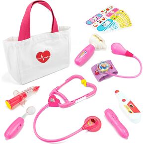 Liberry Doctor Kit Toys for Toddlers Ages 3 4 5 with Light & Sound, Blue in Saudi Arabia