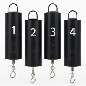 2 Pack Wind Spinner Motor Hanging Display Motor Battery Operated 24 RPM Rotating Motor Multi-Purposes for Wind Spinner Mobile Yard Decor Hanging Ornament Outdoor Sculptures-Medium Speed (2 Pcs Black) in Kuwait