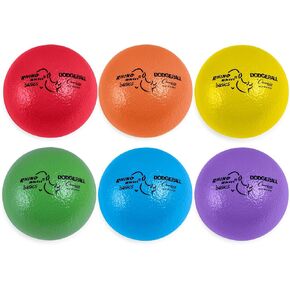 Champion Sports Rhino Skin Dodgeball Set – 6 Soft Foam Balls with Durable Coating, 6" or 7" for Gym, Playground Play in Kuwait