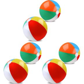 REGUICORP 2 Pack Beach Balls, 20 Inch Beach Balls, Rainbow Color Pool Toys Pool Balls for Swimming Pool, Beach Toys Inflatable Ball for Summer Parties and Water Games in Saudi Arabia