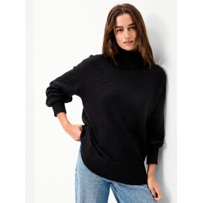 Old Navy SoSoft Mock-Neck Sweater - Black Jack in Kuwait