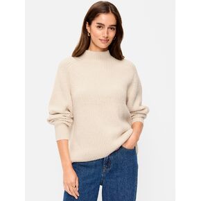 Old Navy SoSoft Mock-Neck Shaker Sweater - Wish Bone in Kuwait
