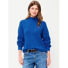 Old Navy SoSoft Mock-Neck Shaker Sweater - Blue Moon in Kuwait