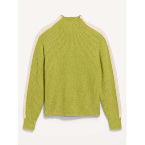 Old Navy SoSoft Sport Mock-Neck Shaker Sweater - Wasabi in Kuwait