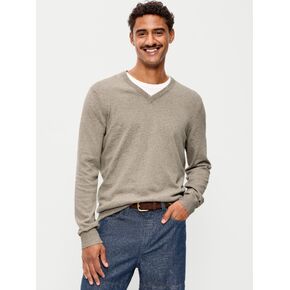 Old Navy V-Neck Sweater - Tan Heather in Kuwait