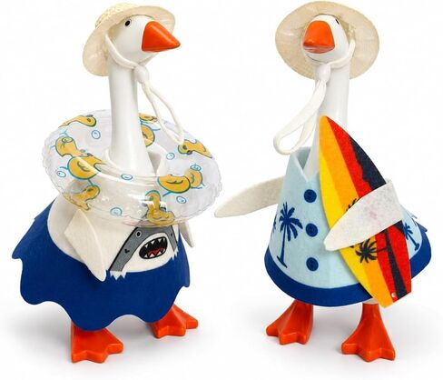 2 Pack desk goose halloween outfits for 7 Inch Goose, Witch Pumpkin Costume in Kuwait