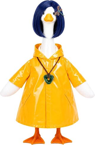 Halloween Goose Outfits Yellow Porch Goose Costumes for 23In Goose in Saudi Arabia