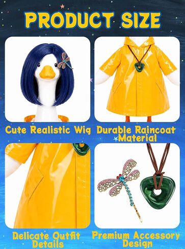 Halloween Goose Outfits Yellow Porch Goose Costumes for 23In Goose in Saudi Arabia