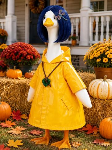 Halloween Goose Outfits Yellow Porch Goose Costumes for 23In Goose in Saudi Arabia