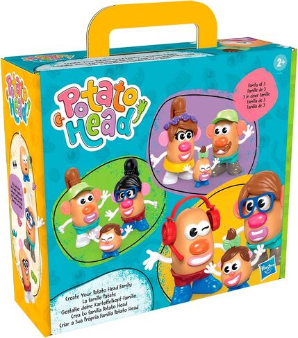 Potato Head Create Your Family Set with 44 Parts and Pieces, Creative Toddler and Preschool Toys for 2 Year Old Girls and Boys and Up (Amazon Exclusive) in Saudi Arabia