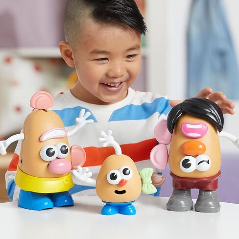 Potato Head Create Your Family Set with 44 Parts and Pieces, Creative Toddler and Preschool Toys for 2 Year Old Girls and Boys and Up (Amazon Exclusive) in Saudi Arabia
