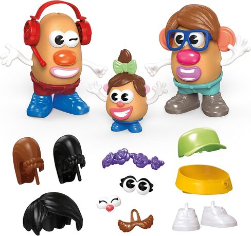 Potato Head Create Your Family Set with 44 Parts and Pieces, Creative Toddler and Preschool Toys for 2 Year Old Girls and Boys and Up (Amazon Exclusive) in Saudi Arabia