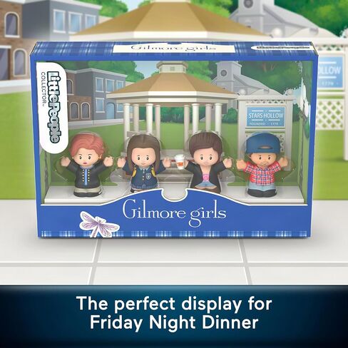 Little People COLLECTOR Gilmore Girls TV Show Special Edition Set for Fans, 4 Character Figures in a Display Package ​(Amazon Exclusive) in Saudi Arabia
