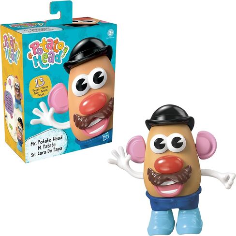 Potato Head Mr. Potato Head Set with 13 Parts and Pieces, Toddler and Preschool Toys for Boys and Girls, Ages 2+ in Saudi Arabia
