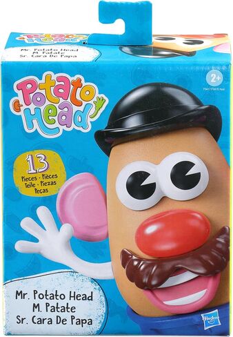 Potato Head Mr. Potato Head Set with 13 Parts and Pieces, Toddler and Preschool Toys for Boys and Girls, Ages 2+ in Saudi Arabia