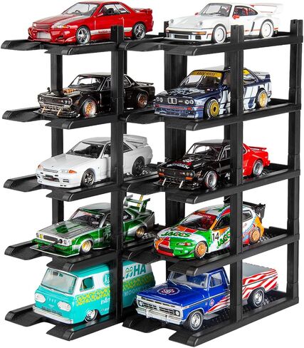 1:64 Diecast Car Display, Modular Miniature Dioramas Garage(10-Cars) in Saudi Arabia